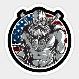 American Viking Sticker